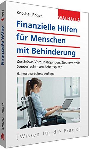 Finanzielle Hilfen für Menschen mit Behinderung