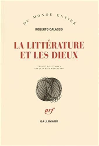 La littérature et les dieux