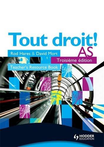 Tout Droit: Troisieme Edition, Teacher's Resource Book