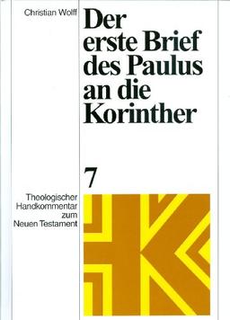 Theologischer Handkommentar zum Neuen Testament, Bd.7, Der erste Brief des Paulus an die Korinther: BD VII