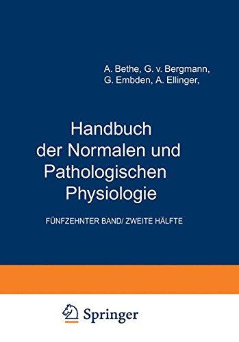 Arbeitsphysiologie II Orientierung. Plastizität Stimme und Sprache (Handbuch der normalen und pathologischen Physiologie)