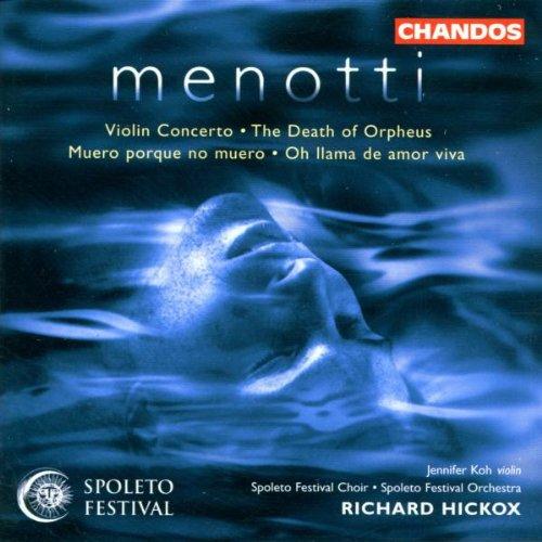 Menotti: Concerto for Violin & Orchestra