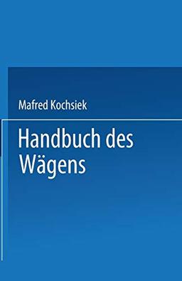 Handbuch des Wägens