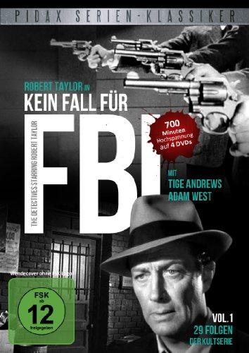 Pidax Serien-Klassiker: Kein Fall für FBI - Vol. 1 [4 DVDs]