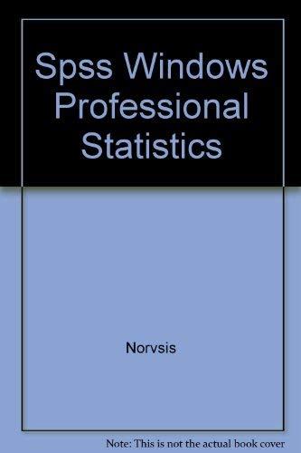 Spss Windows Professional Statistics