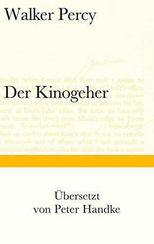 Der Kinogeher (Bibliothek Suhrkamp)