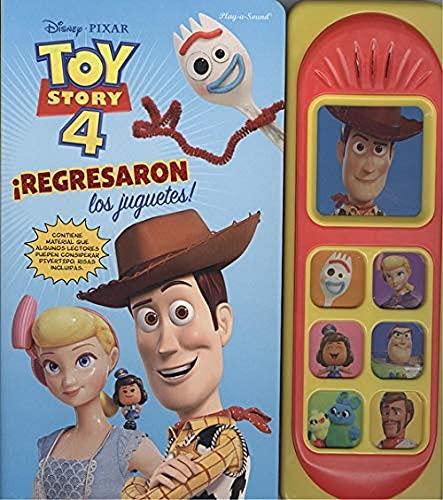 LIBRO MUSICAL 7 BOTONES TOY STORY 4 LSD: REGRESARON LOS JUGUETES