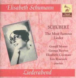 Schubert:  Liederabend. The Most Famous Lieder