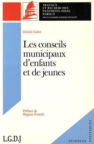 Les conseils municipaux d'enfants et de jeunes