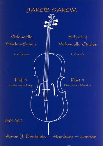 Violoncello-Etüden-Schule: Erste, enge Lage. Heft 1. Violoncello.