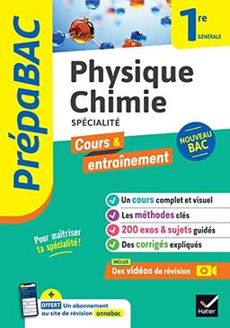 Physique chimie spécialité, 1re générale : nouveau bac