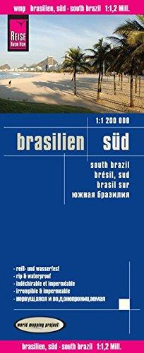 Reise Know-How Landkarte Brasilien, Süd (1:1.200.000): world mapping project