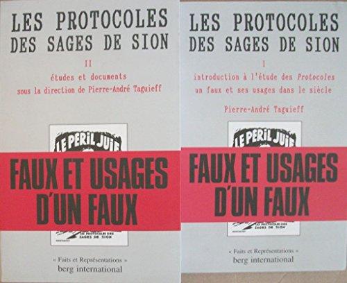 Les Protocoles des sages de Sion : faux et usages d'un faux