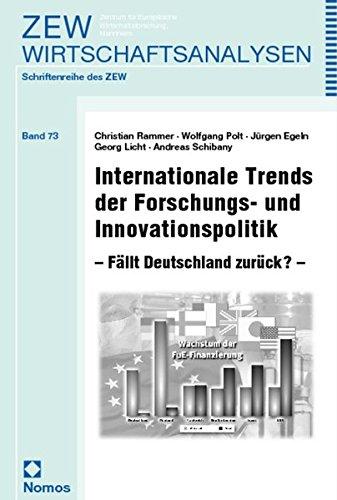 Internationale Trends der Forschungs- und Innovationspolitik: - Fällt Deutschland zurück? -