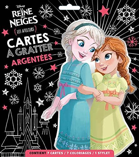 La reine des neiges : cartes à gratter argentées