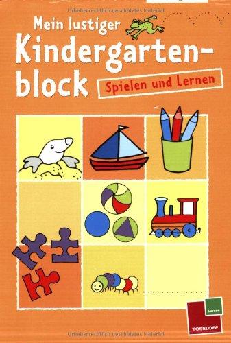 Mein lustiger Kindergartenblock Spielen und Lernen