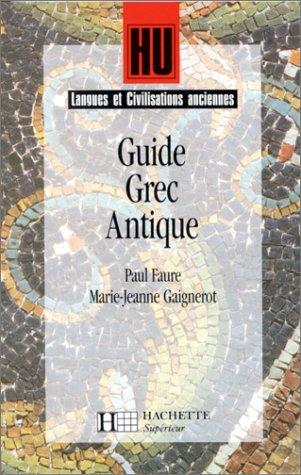 Guide grec antique