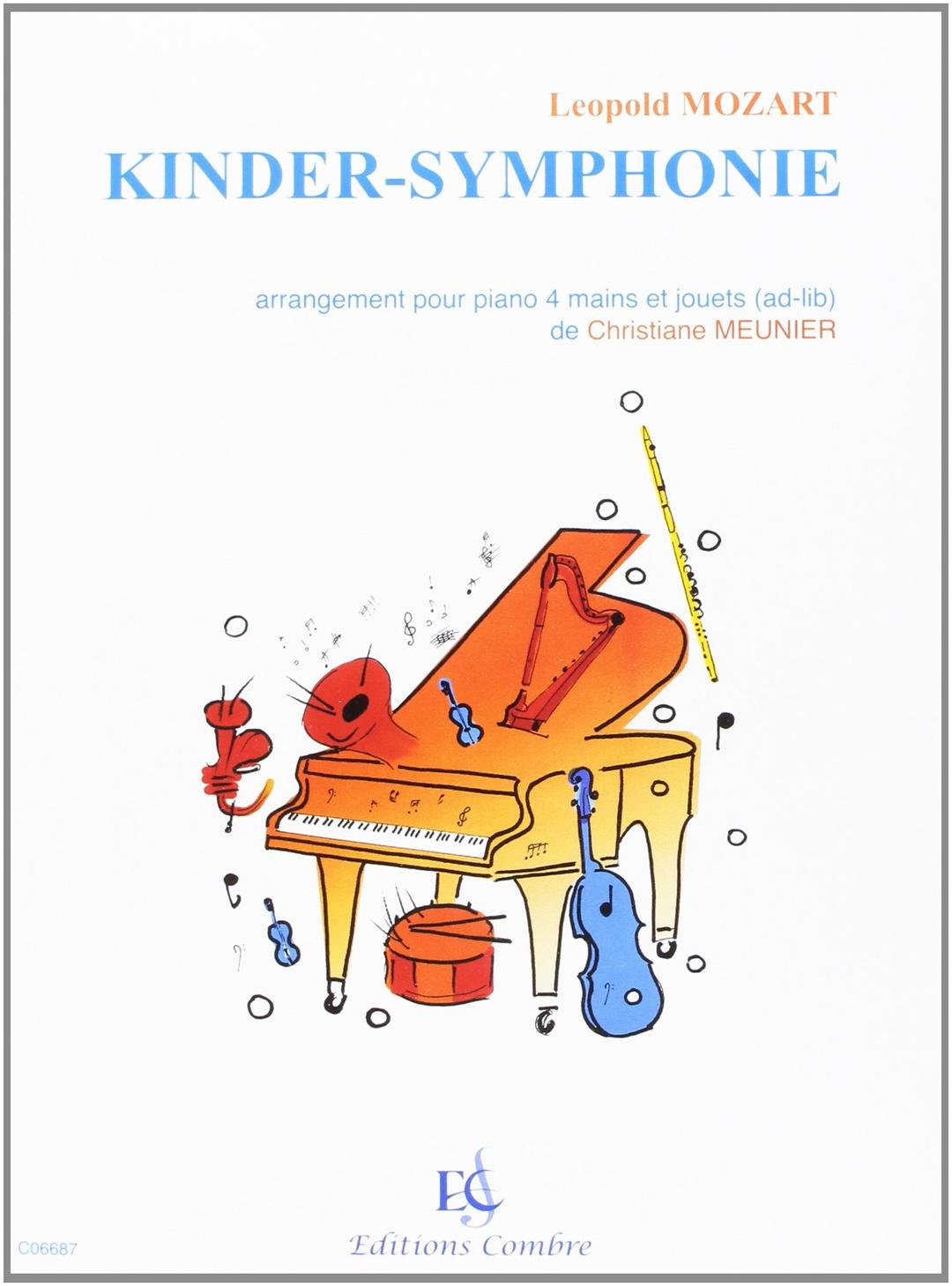 Kinder Symphonie - Symphonie des jouets pour Piano 4 mains et jouets (ad libitum)