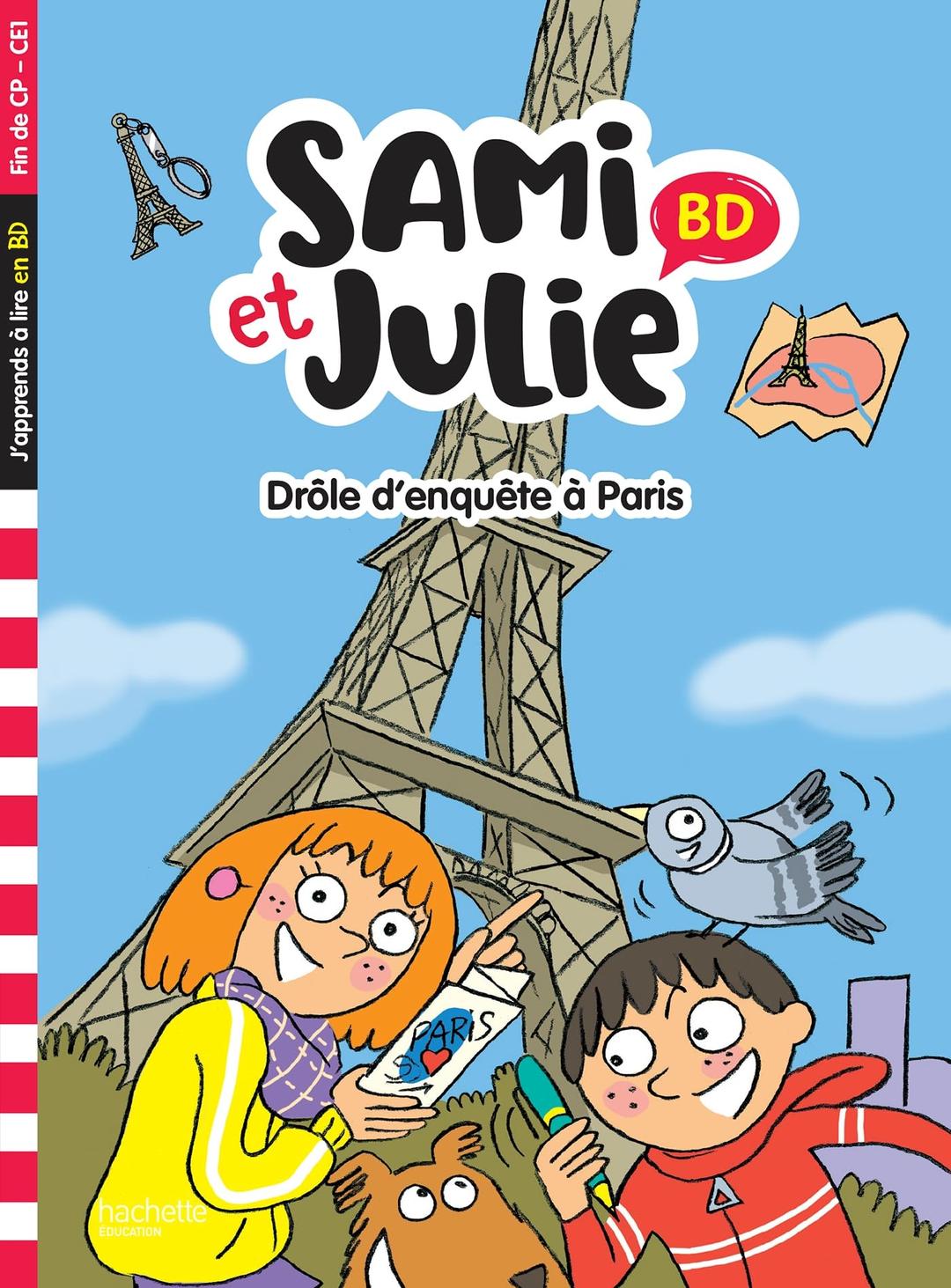 Drôle d'enquête à Paris : fin de CP, CE1