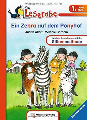 Leserabe mit Mildenberger Silbenmethode: Ein Zebra auf dem Ponyhof