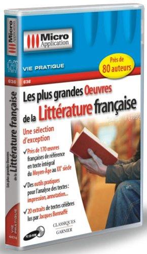 Les plus grandes oeuvres de la littérature française