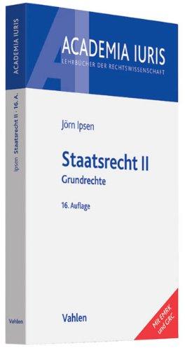 Staatsrecht II: Grundrechte