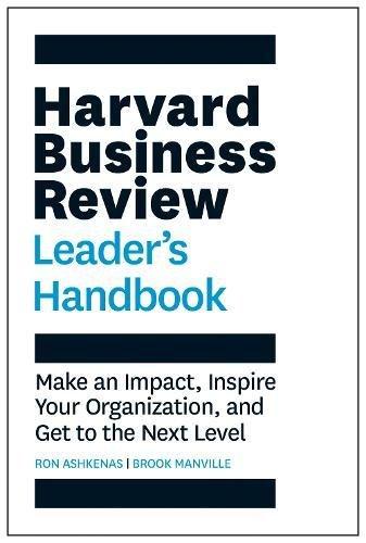 The Harvard Business Review Leader's Handbook (Harvard Business Review Handbooks)