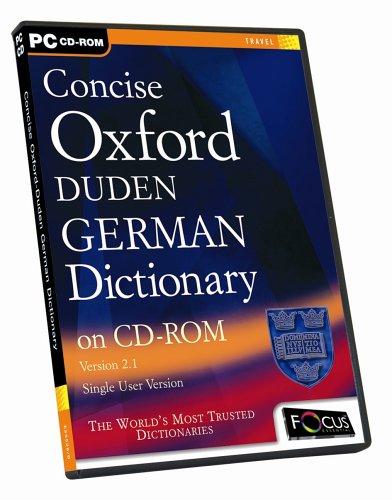 Concise Oxford-Duden German Dictionary