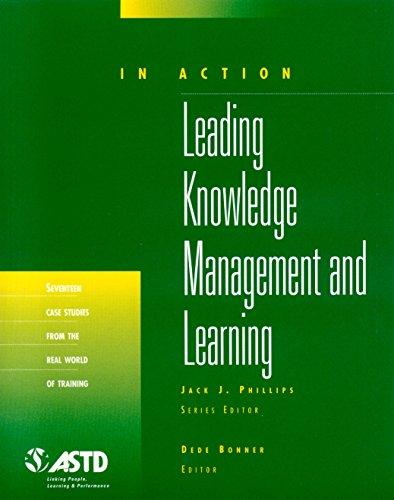 Bonner, D: Leading Knowledge Management (In Action Case Study)