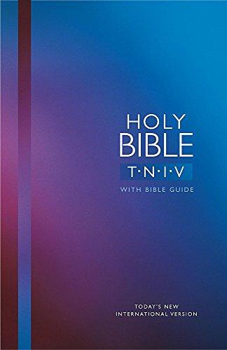 TNIV Popular with Bible Guide, Blue Hardback (Bible Tniv)