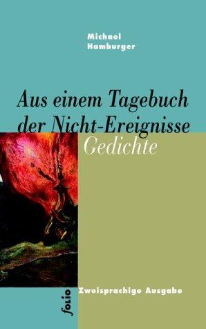 Aus einem Tagebuch der Nicht-Ereignisse. Gedichte