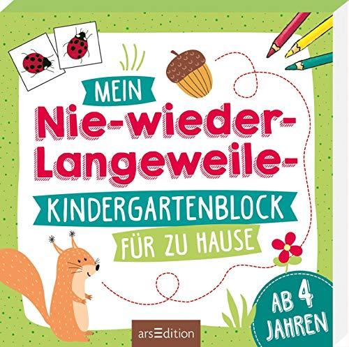 Mein Nie-wieder-Langweile-Kindergartenblock für zu Hause