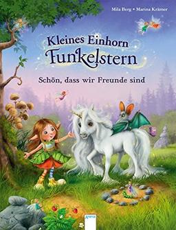 Kleines Einhorn Funkelstern: Schön, dass wir Freunde sind