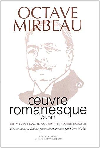 Oeuvre romanesque. Vol. 1