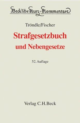 Strafgesetzbuch und Nebengesetze