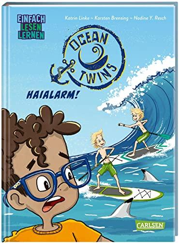 Ocean Twins: Hai-Alarm!: Einfach Lesen Lernen | Reihenauftakt: mit den Weltreise-Detektiven über die Weltmeere - abenteuerliches Tierwissen für Leseanfänger*innen ab 6