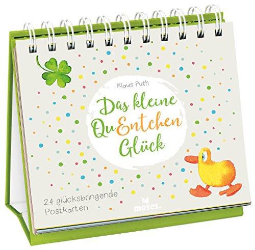 Das kleine QuEntchen Glück | 24 glücksbringende Postkarten | Ein Geschenkbuch zum Aufstellen