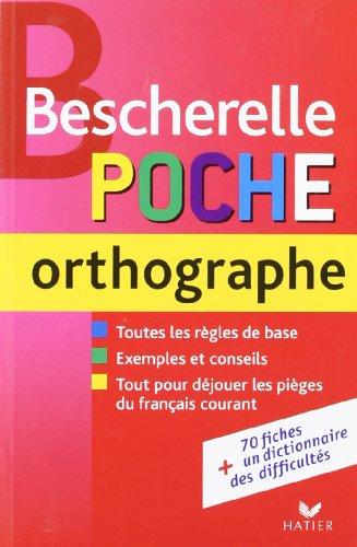 Bescherelle poche orthographe