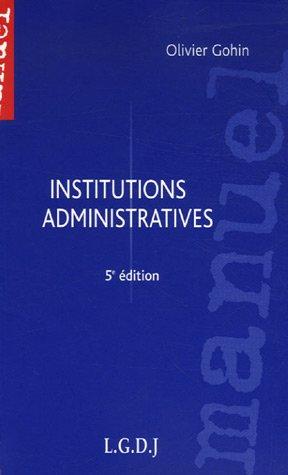 Institutions administratives