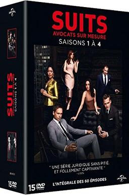 Coffret suits, saisons 1 à 4 [FR Import]