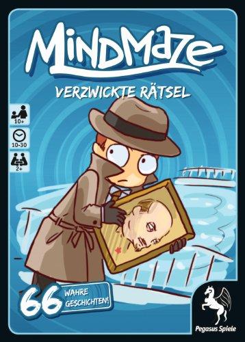 Pegasus Spiele 18251G - MindMaze Verzwickte Rätsel - 66 Wahre Geschichten