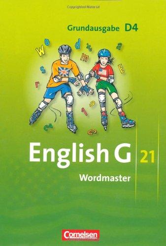 English G 21 - Grundausgabe D: Band 4: 8. Schuljahr - Wordmaster: Vokabellernbuch