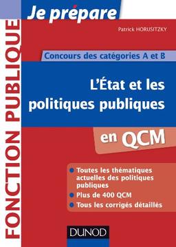 L'Etat et les politiques publiques en QCM : concours des catégories A et B