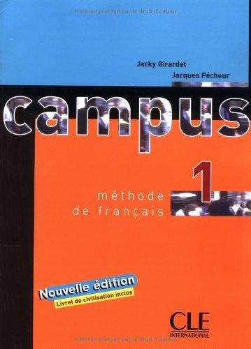 Campus 1, méthode de français : livre de l'élève