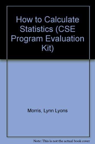 How to Calculate Statistics (CSE Program Evaluation Kit)