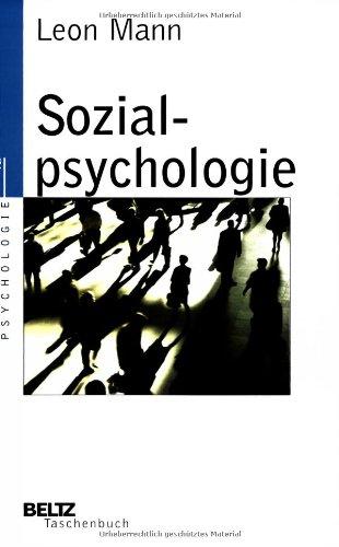 Sozialpsychologie (Beltz Taschenbuch)