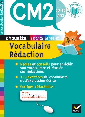 Vocabulaire rédaction CM2, 10-11 ans