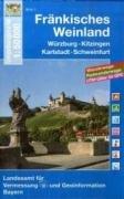 Fränkisches Weinland 1 : 50 000: Würzburg, Kitzingen, Karlstadt, Schweinfurt. Mit Wanderwegen, Radwanderwegen, UTM-Gitter für GPS (UK 50 - 07): ... Wanderwege, Radwanderwege, UTM-Gitter für GPS