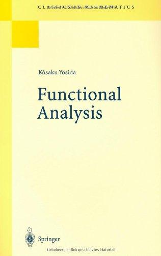 Functional Analysis (Classics in Mathematics)