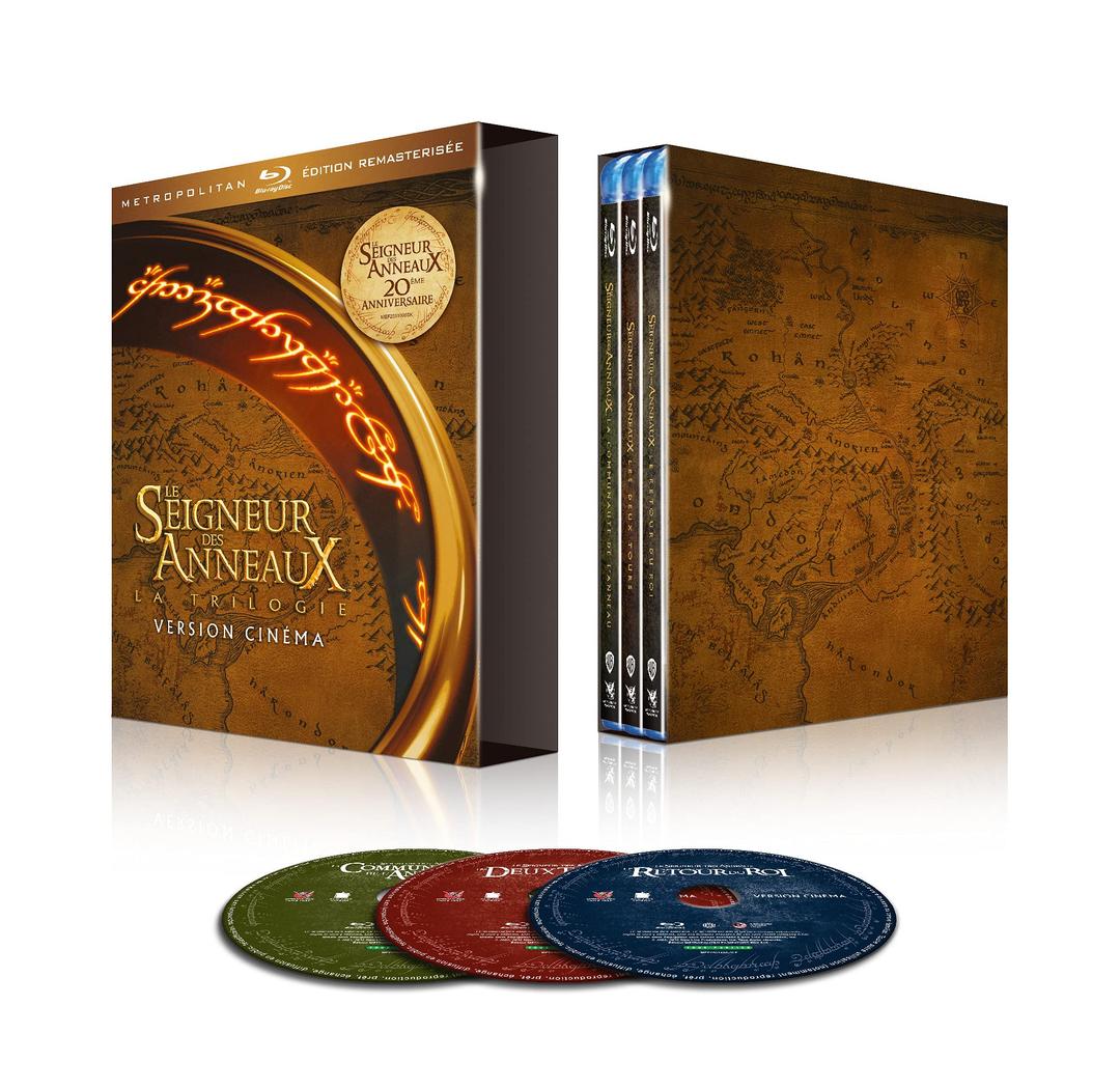 Le seigneur des anneaux - trilogie [Blu-ray] [FR Import]